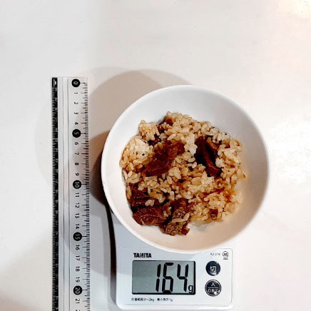 深皿(小)1皿分のステーキピラフ