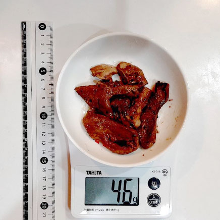 深皿(小)1皿分の豚ハツの塩焼き