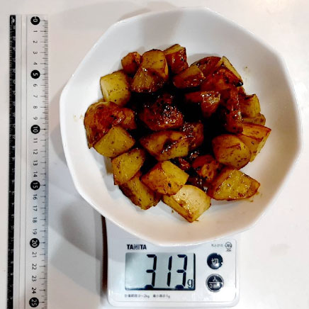 深皿(中)1皿分のジェノベーゼポテト