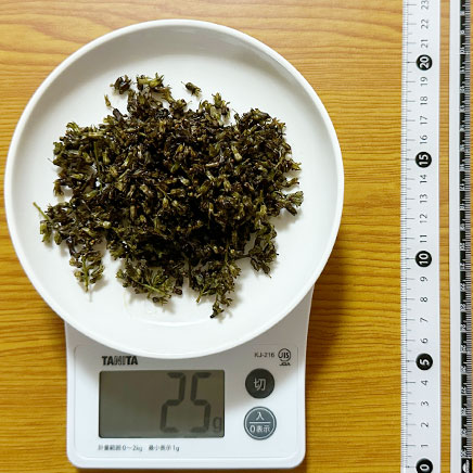 小皿1皿分のしその実の佃煮