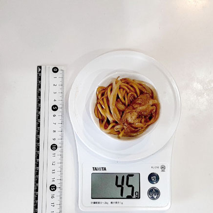 豆鉢1杯分のもやし焼きそば