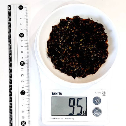 深皿(小)1皿分のしその実の醤油漬け