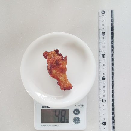 1本分の手羽元の素揚げ