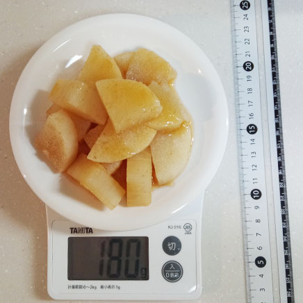 小皿1皿分の自然薯の煮物