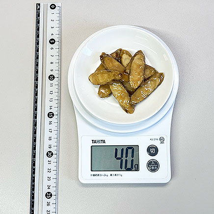 小皿1皿分のごぼうの味噌漬け