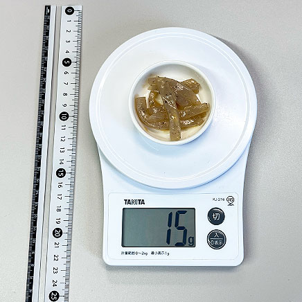 豆皿1皿分のこんにゃくの酢味噌和え