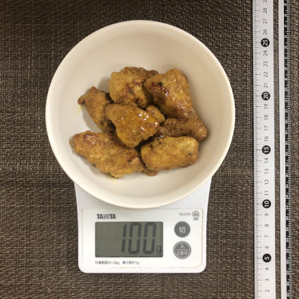 小皿1皿・1人前の鶏胸肉のタンドリーチキン