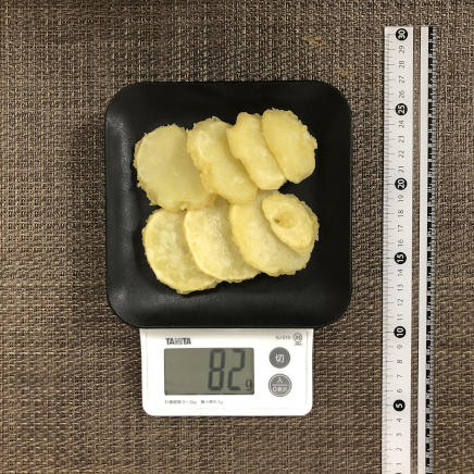 じゃがいも1個分のじゃがいもの天ぷら