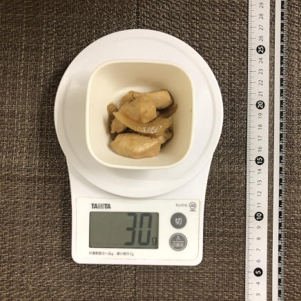 小鉢1杯分の鶏胸肉のポン酢炒め