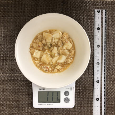 半人前の鶏胸肉のマーボー豆腐