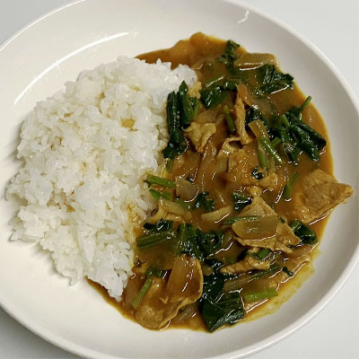 ほうれん草カレー