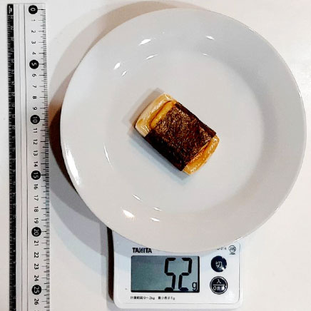 1個分のチーズ磯辺餅