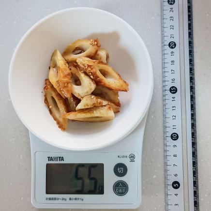 小鉢1杯分のちくわの甘辛炒め