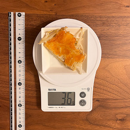 1/2枚分のもやしチーズチヂミ