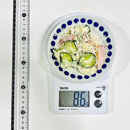 小皿1皿分のヨーグルトのポテトサラダ