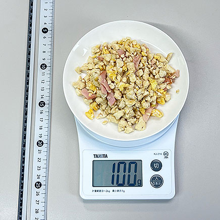 小皿1皿分の豆腐チャーハン