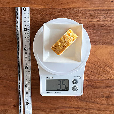 小皿1皿分のひき肉のオムレツ