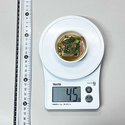 豆皿1皿分のごまだれ冷奴