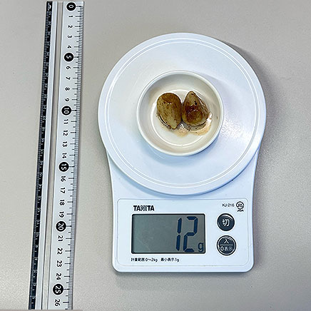 2片分のにんにくのバター焼き