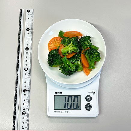 小皿1皿分の野菜のポン酢和え