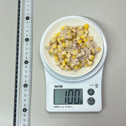 小皿1皿分のツナのコーンサラダ