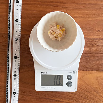 小鉢1杯分のツナコーンサラダ