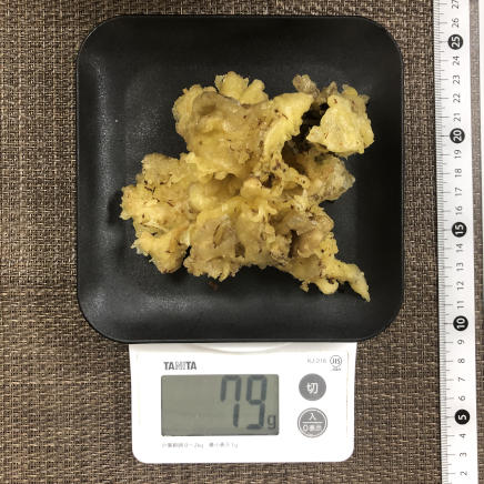 半人前の舞茸の天ぷら