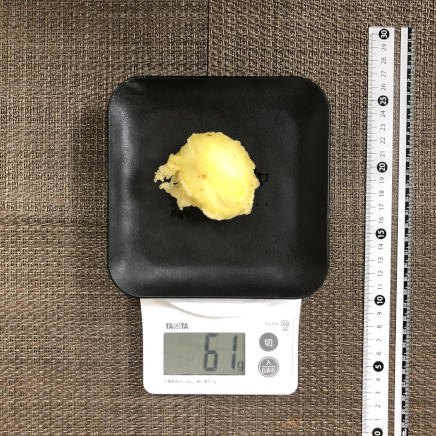 卵1個分のゆで卵の天ぷら