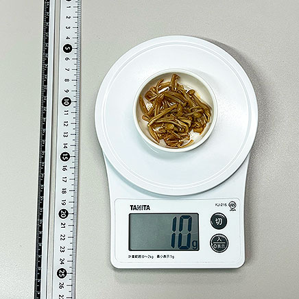 豆皿1皿分のえのきのコチュジャン和え