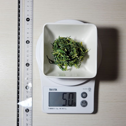 小鉢1杯分のおかひじきのマヨネーズ和え