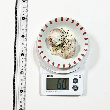 小皿1皿分のシュクメルリ