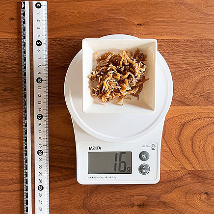 小皿1皿分のじゃこの佃煮