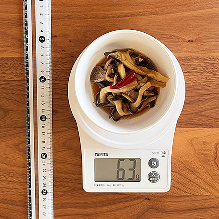 小鉢1杯分のひらたけのマリネ