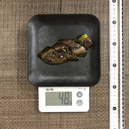 ナス1/2本分のなすのソテー