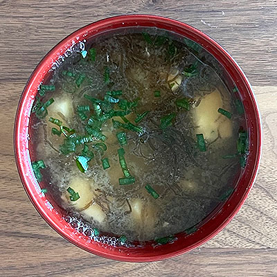 もずくの味噌汁