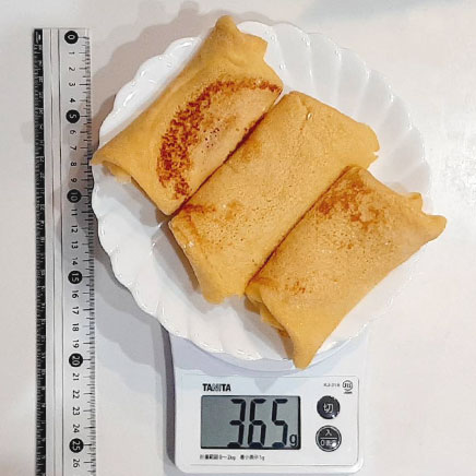 3本分の米粉ブリトー