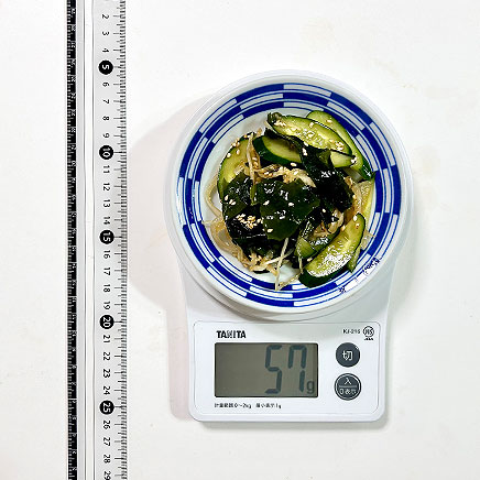 小皿1皿分のわかめサラダ