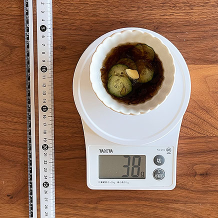 小鉢(小)1杯分の黒酢もずく