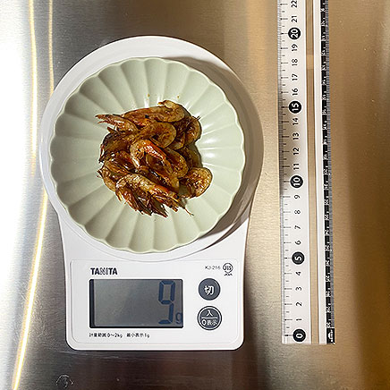 小皿1皿分の桜えびの佃煮