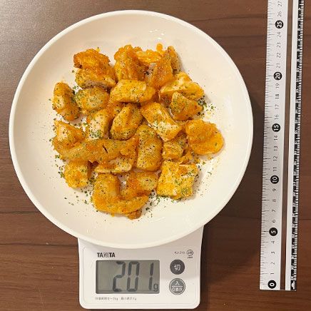 深皿（大）1皿分の鶏肉のオーロラソース炒め