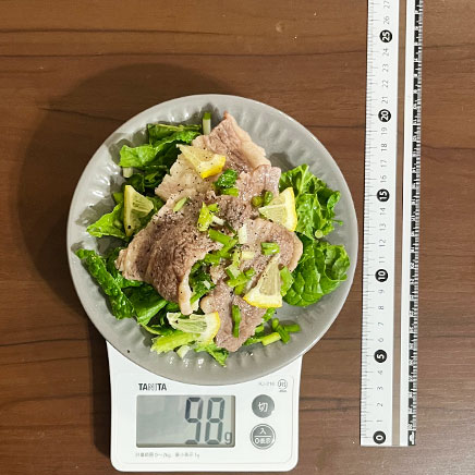 小皿1皿分の牛肉のカルパッチョ