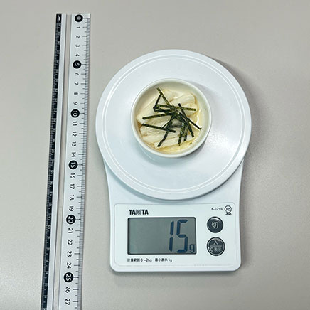 小皿1皿分の長芋の酢の物