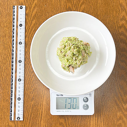 大皿1皿分のアボカドツナサラダ