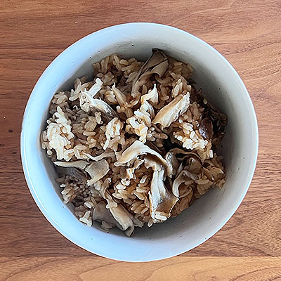 舞茸の炊き込みご飯