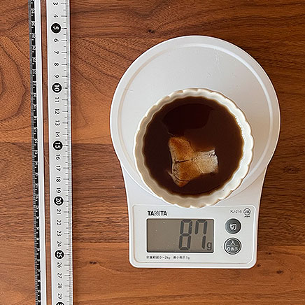 小鉢1杯分のおしるこ