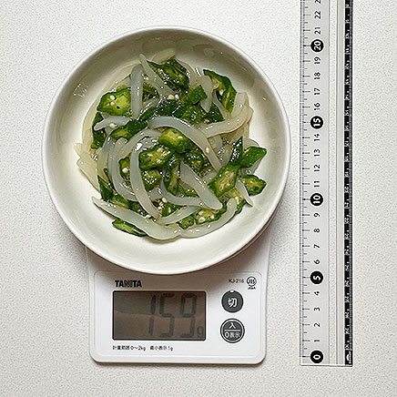 大鉢1皿分のいかおくら