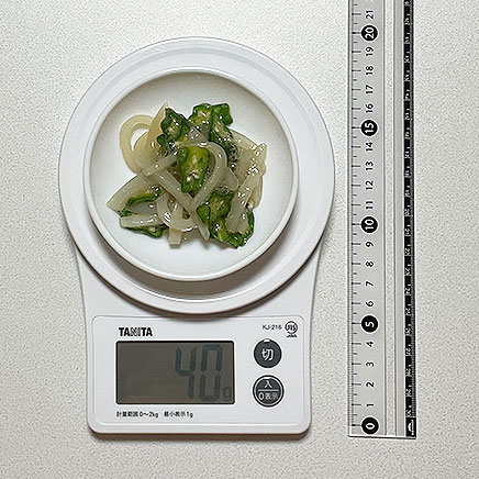 小皿1皿分のいかおくら