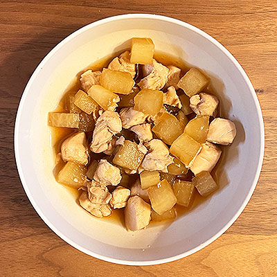 ささみと大根の煮物