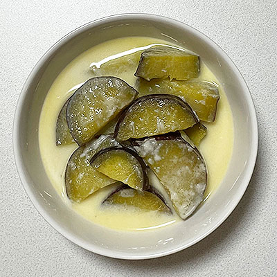 さつまいものミルク煮