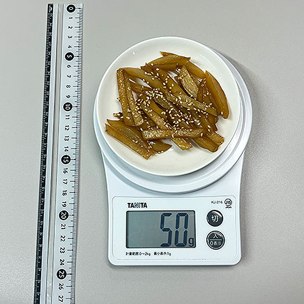 小皿1皿分のじゃがいものきんぴら